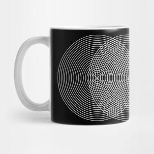 intersecting circles Mug